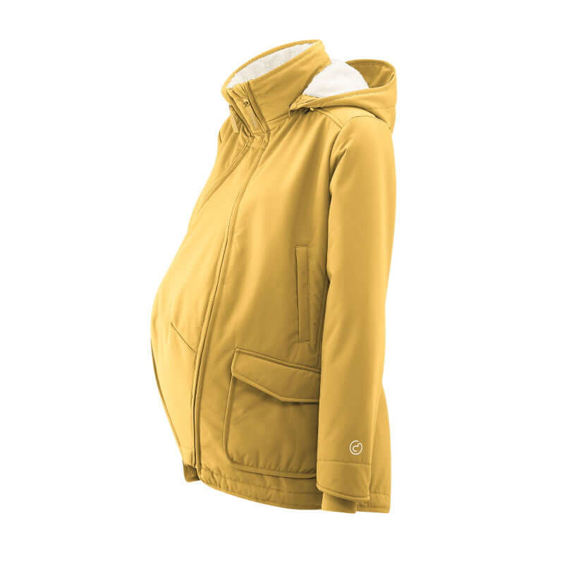 Shop Mamalila Mamalila Allweather Cosy Allrounder Softshell - Mustard at Babymaxi