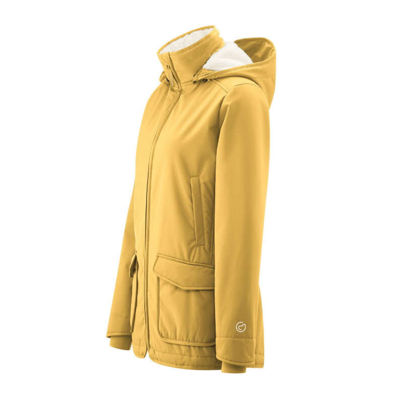 Shop Mamalila Mamalila Allweather Cosy Allrounder Softshell - Mustard at Babymaxi