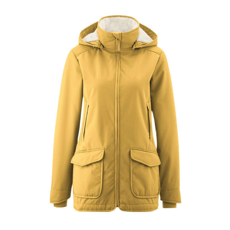 Shop Mamalila Mamalila Allweather Cosy Allrounder Softshell - Mustard at Babymaxi