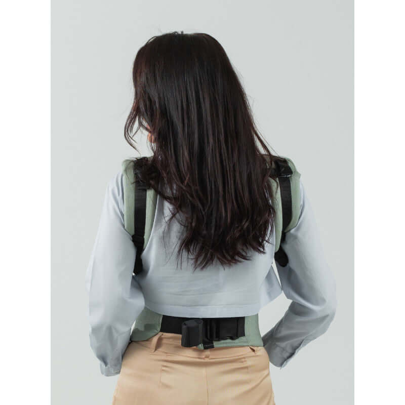 Shop Isara Isara The One - Sage Green Linen at Babymaxi