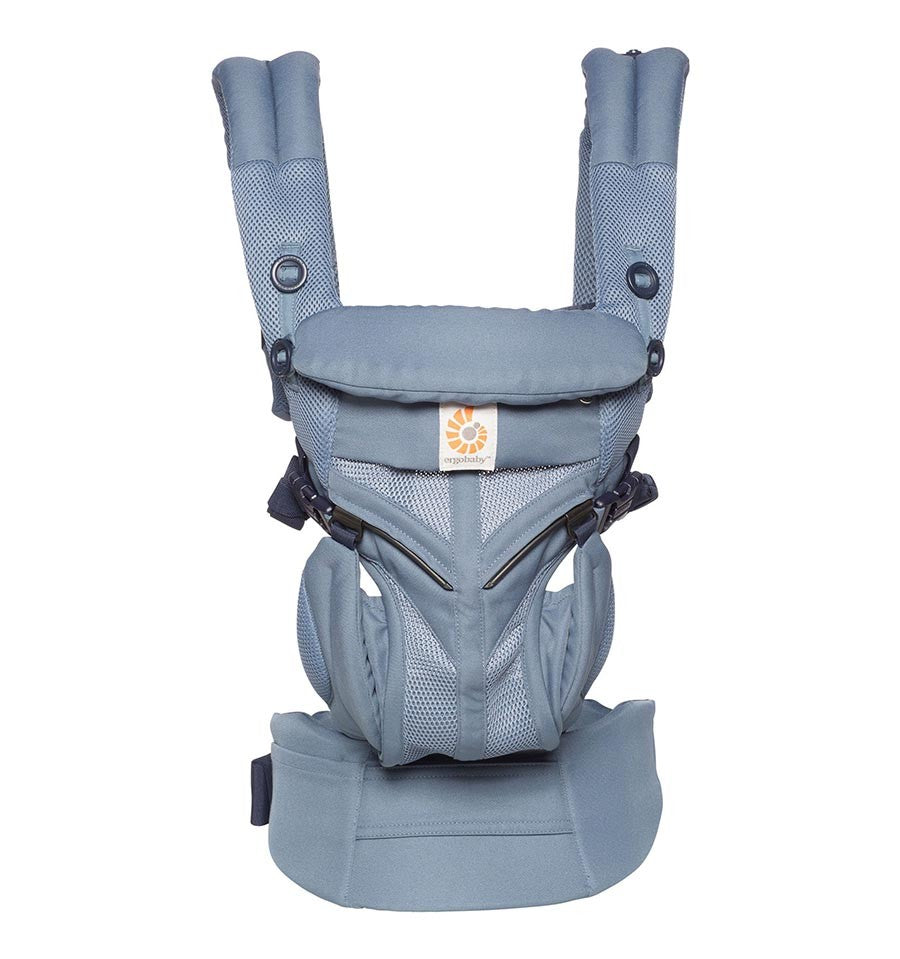 Shop Ergobaby Ergobaby Omni 360 Cool Air Mesh Carrier - Oxford Blue at Babymaxi