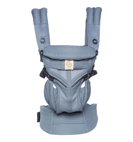 Shop Ergobaby Ergobaby Omni 360 Cool Air Mesh Carrier - Oxford Blue at Babymaxi