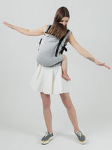 Isara Preschooler Full Buckle - Pearl Grey