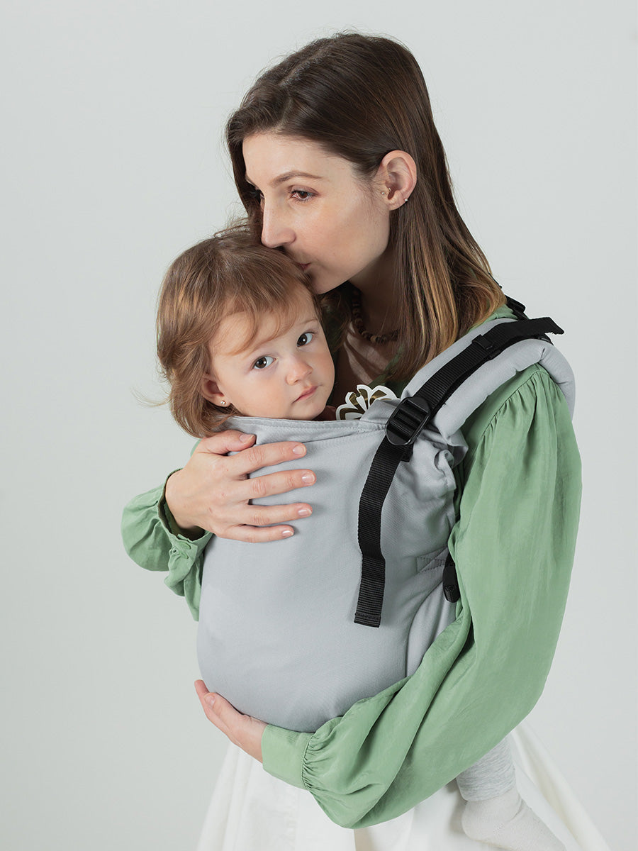 Isara Preschooler Full Buckle - Pearl Grey