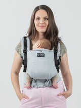 Isara The One, Ergonomische Babytrage - Pearl Grey