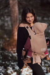 Storchenwiege Talemo Half-Buckle Babytrage - Sand
