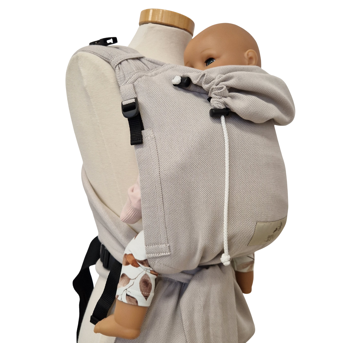 Storchenwiege Talemo Half-Buckle Babytrage - Mondstein