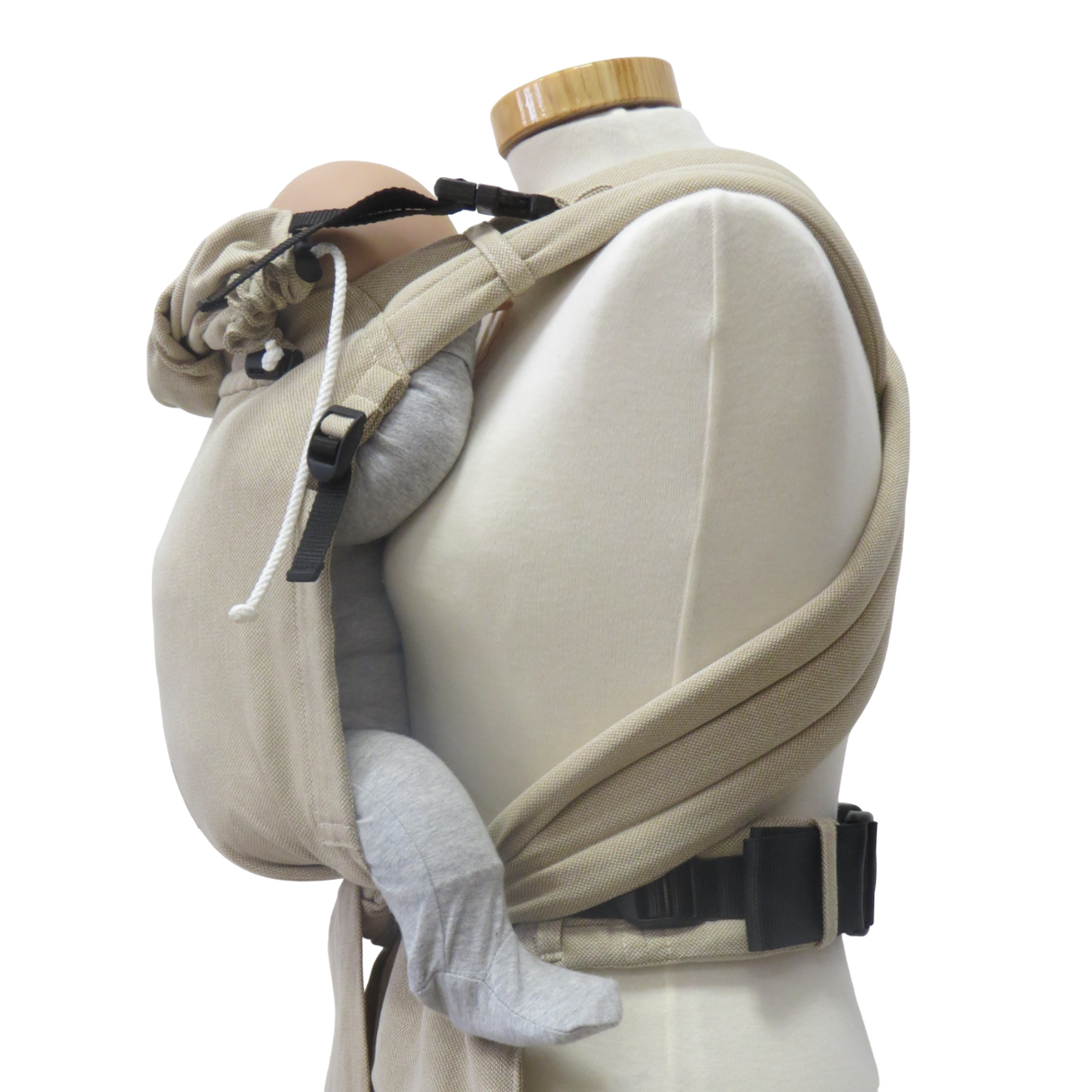 Storchenwiege Talemo Half-Buckle Babytrage - Natural