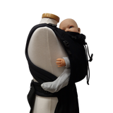 Storchenwiege Talemo Half-Buckle Babytrage - Black