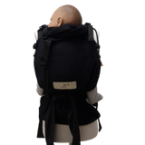 Storchenwiege Talemo Half-Buckle Babytrage - Black