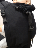 Storchenwiege Talemo Half-Buckle Babytrage - Black