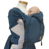 Storchenwiege Wrap Babytrage - Türkis