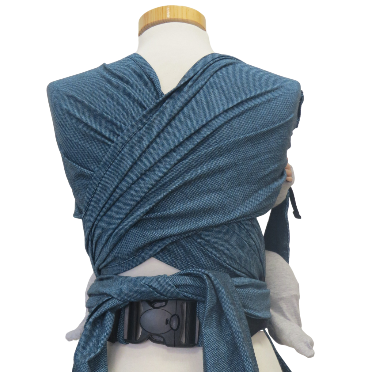 Storchenwiege Wrap Babytrage - Türkis