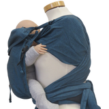 Storchenwiege Wrap Babytrage - Türkis
