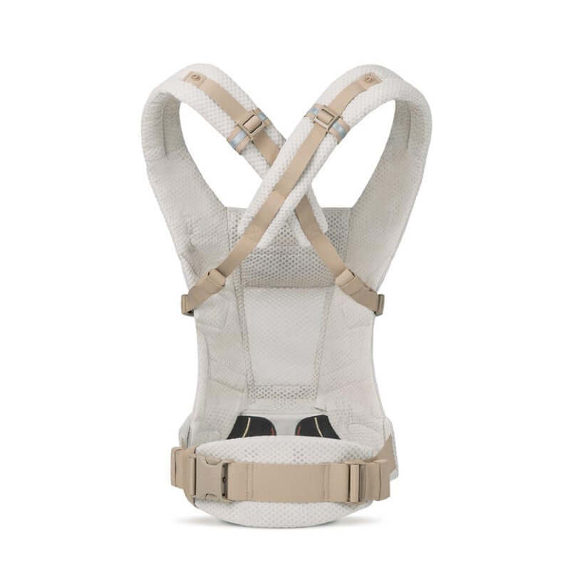 Ergobaby Adapt SoftFlex Mesh: Natural Beige baby carrier with breathable mesh design for better air circulation | Babymaxi
