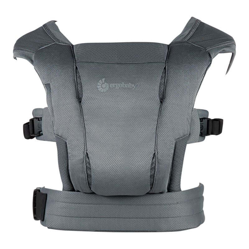 Ergobaby Embrace Soft Air Mesh - Washed Black baby carrier with breathable mesh panels | Babymaxi