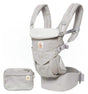 Ergobaby Omni Classic Cotton Carrier - Pearl Grey with detachable storage bag, ergonomic babywearing solution | Babymaxi