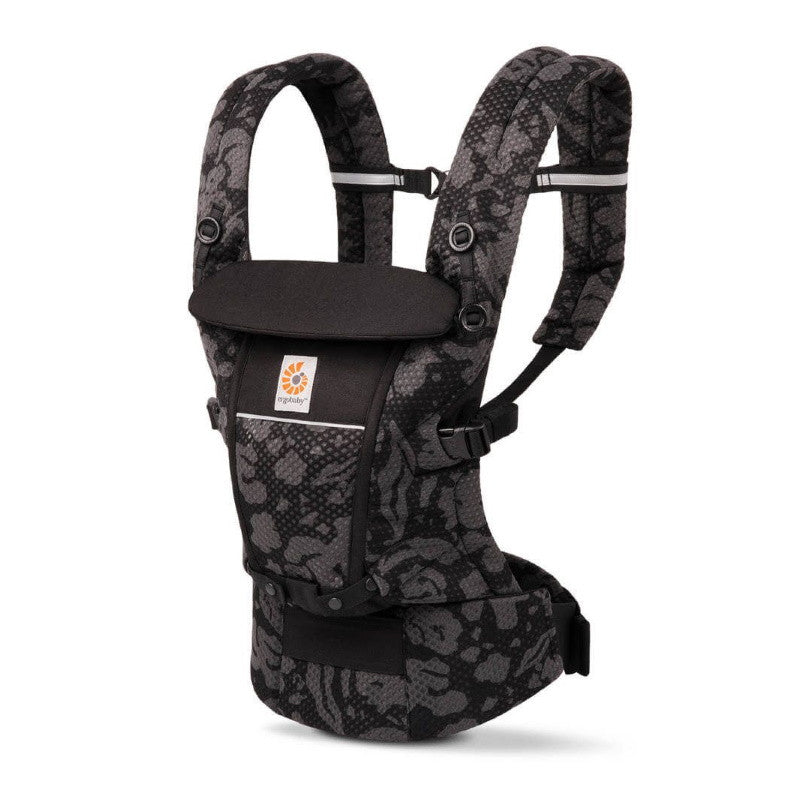 Shop Ergobaby Ergobaby Adapt - SoftFlex Mesh: Onyx Blooms at Babymaxi