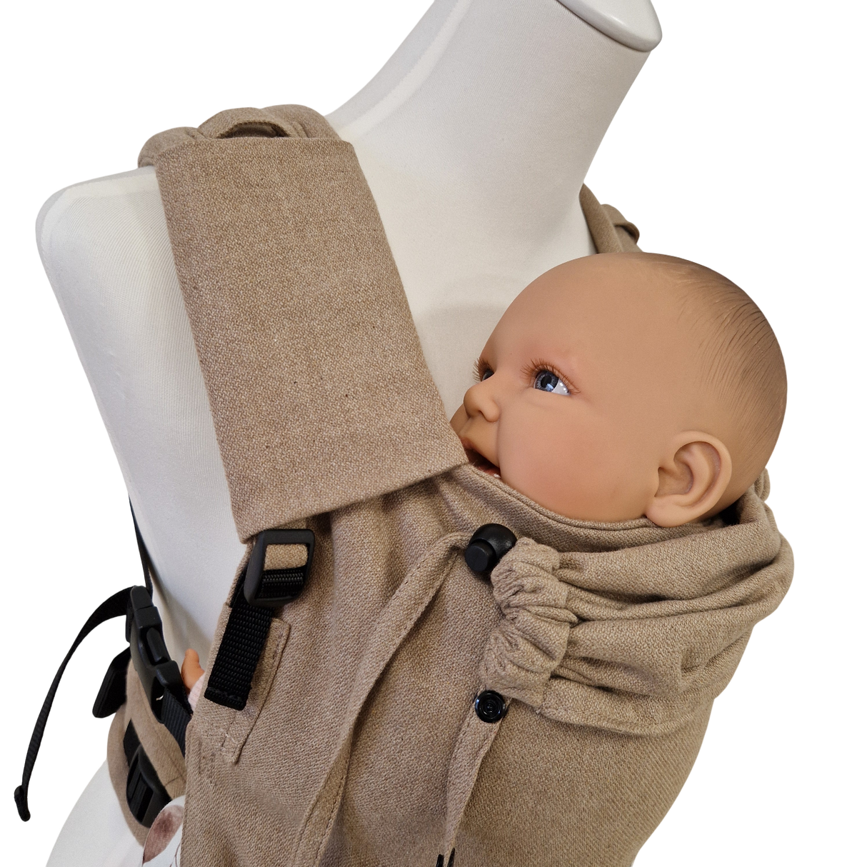 Storchenwiege Talemo Half-Buckle Babytrage - Sand