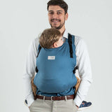 Isara Preschooler (up to 30kg) - Bluestone baby carrier with child, perfect for toddlers, comfort and durability | Babymaxi