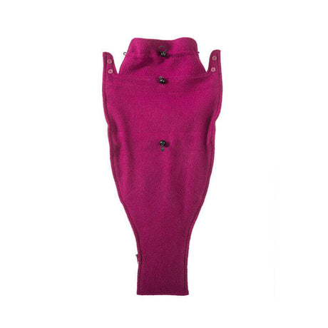 Mamalila Hooded Babywearing Coat Vienna - Berry, boiled wool, windproof lining, versatile outerwear | Babymaxi