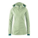Mamalila Softshell Babywearing Jacket Allrounder - Mint. Versatile, windproof, stylish outerwear for all seasons | Babymaxi