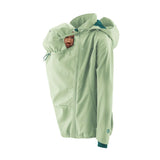 Mamalila Softshell Babywearing Jacket Allrounder - Mint with baby wearing option, windproof and stylish design | Babymaxi