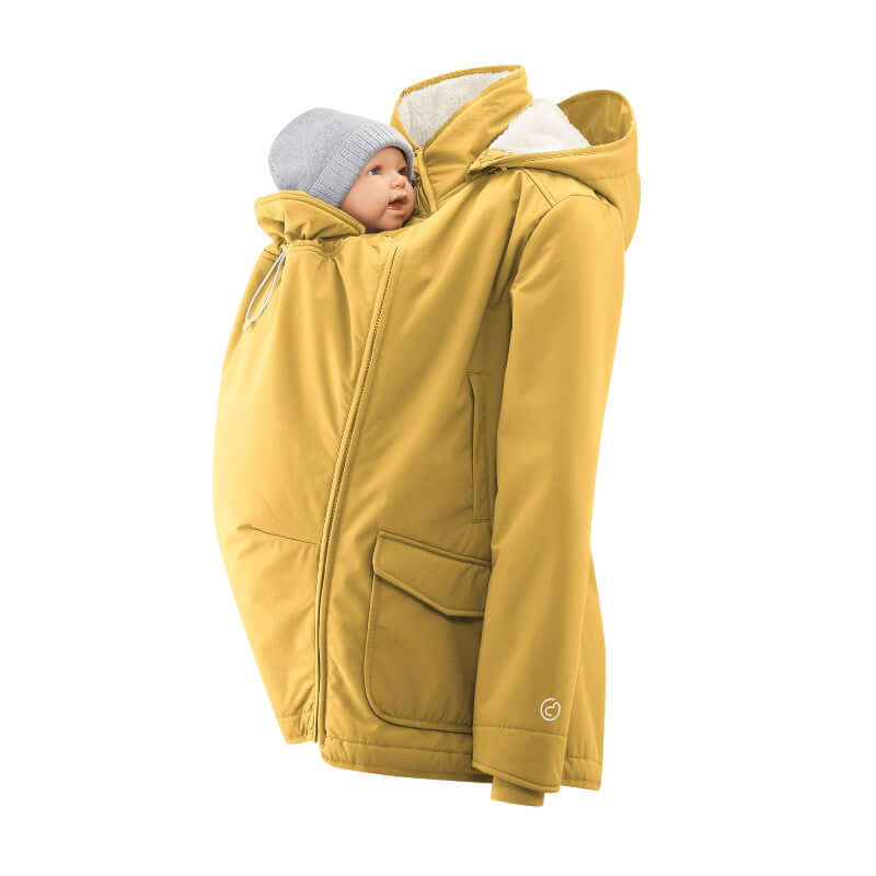 Shop Mamalila Mamalila Allweather Cosy Allrounder Softshell - Mustard at Babymaxi