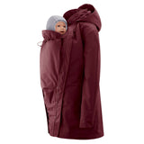 Shop Mamalila Mamalila Berlin All-Season Babywearing Coat – Berry at Babymaxi
