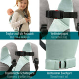 Manduca Doll Carrier - Zebra features ergonomic shoulder straps and connection strap for comfortable carrying | Babymaxi