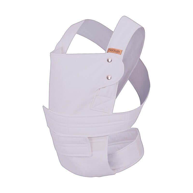 Marsupi Breeze - Lilac baby carrier featuring an ergonomic design with Velcro system for easy use | Babymaxi