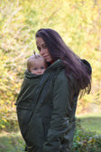 Mamalila Boston Babytragejacke - Olive