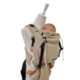 Storchenwiege Talemo Half-Buckle Babytrage - Natural