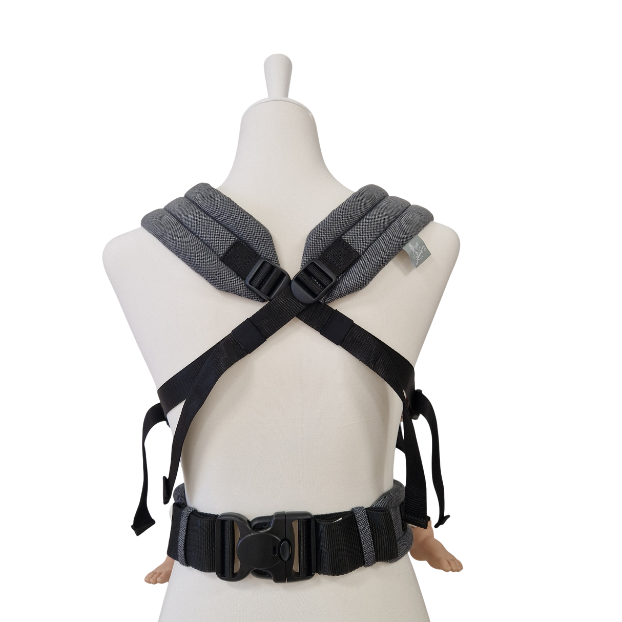 Stochenwiege Valeno Babytrage - Graphit