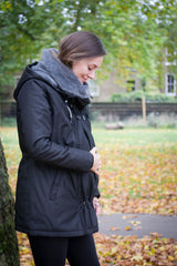Wombat London Wallaby Tragejacke – Black & Anthrazit