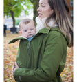 Wombat & Co. London - Wallaby Tragejacke - Forest Green & Beige