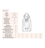 Wombat & Co. London - Wallaby Maternity & Babywearing Coat - Navy product info, features, and sizes chart | Babymaxi