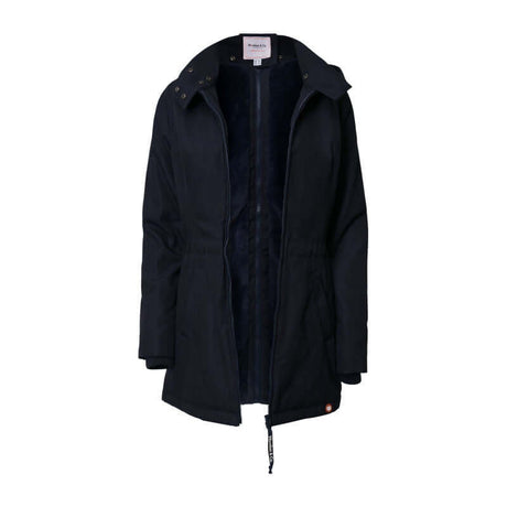Wombat & Co. London - Wallaby Maternity & Babywearing Coat - Navy front view | Babymaxi