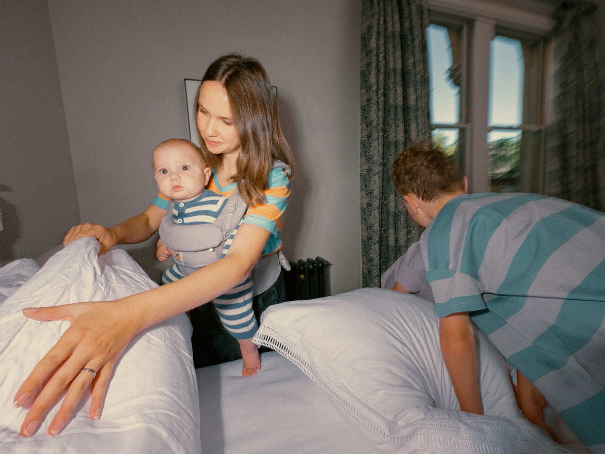 Ergobaby Klassisch Netzgewebe - Leuchtendes Elfenbein (benötigt neuen Text)
