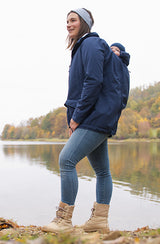 Mamalila Allwetter Gemütlicher Allrounder Softshell - Agave
