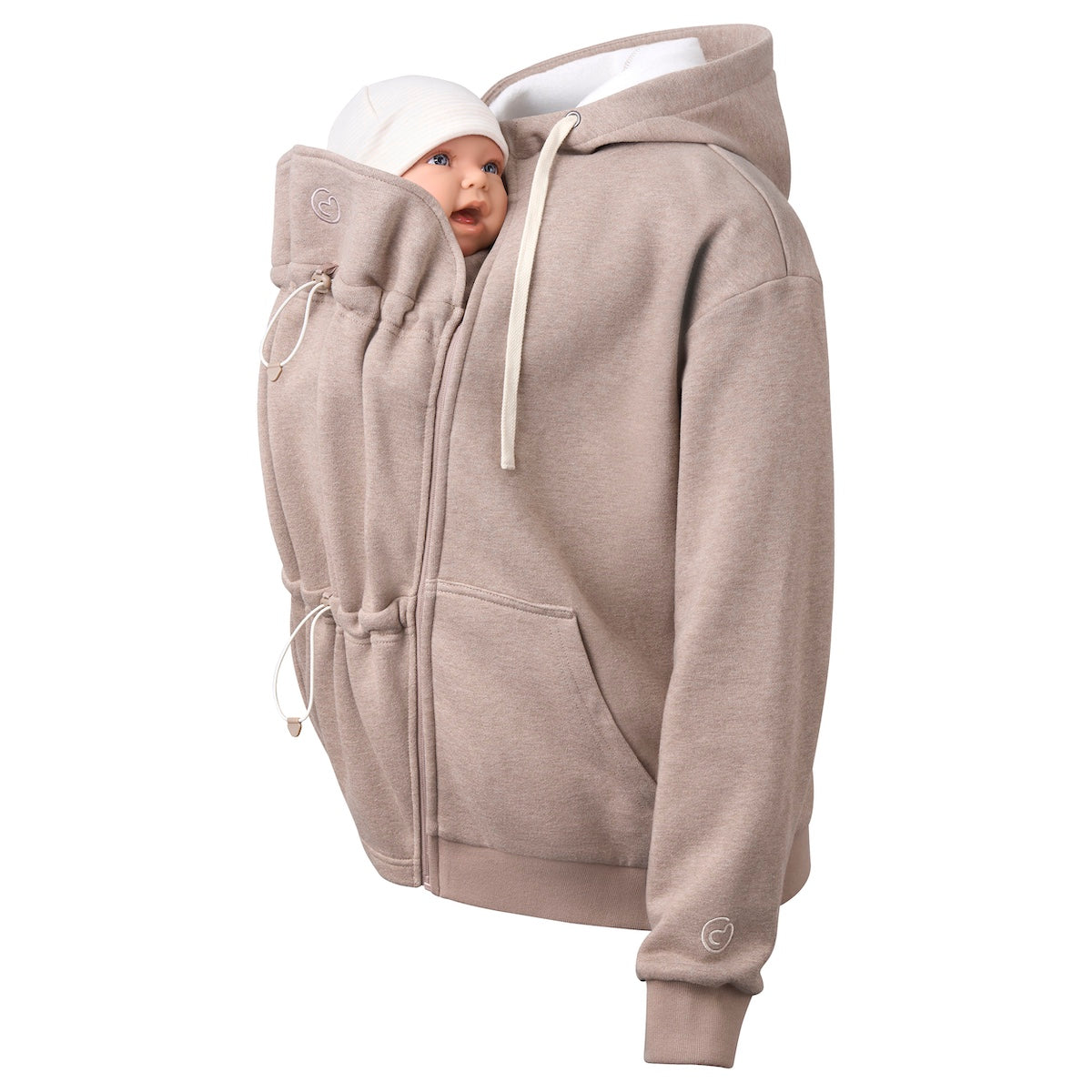 Mamalila Babywearing Hoodie London - Sand